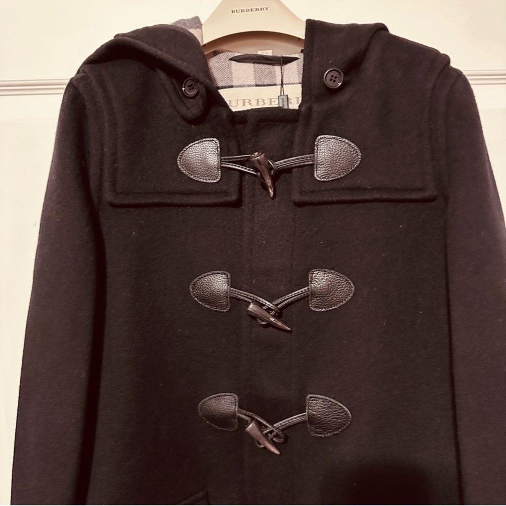 Burberry | Coat | Burberry Brit Wool Duffle Coat | Gifts for Her | Cozy Chic - Picture 8 of 14